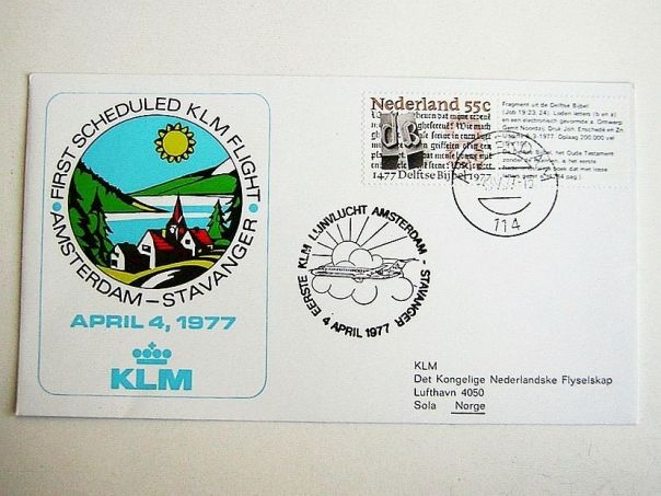 1977 Stavanger KLM - (5310)